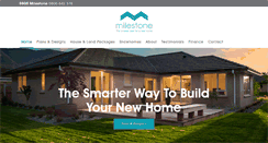 Desktop Screenshot of milestonehomes.co.nz